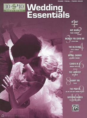 Cover of 10 for 10 Sheet Music Wedding Essentials