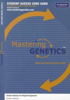 Book cover for Mastering Genetics -- Standalone Access Card -- for Genetic Analysis
