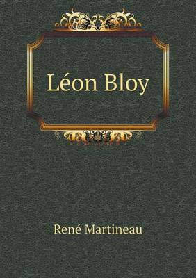 Book cover for Léon Bloy