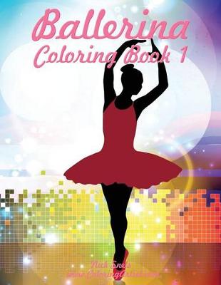 Book cover for Ballerina Coloring Book