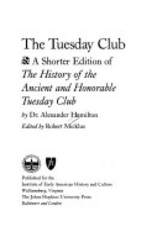 Cover of The Tuesday Club