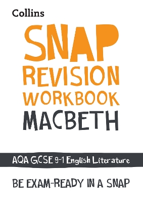 Book cover for Macbeth: AQA GCSE 9-1 English Literature Workbook