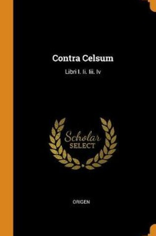 Cover of Contra Celsum