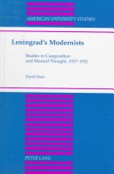 Book cover for Leningrad's Modernists