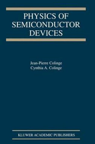 Cover of Physics of Semiconductor Devices