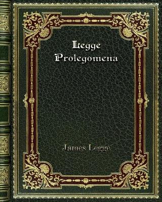 Book cover for Legge Prolegomena
