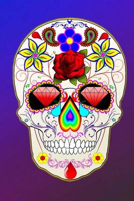 Book cover for Diamond Sugar Skull Journal