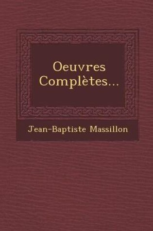 Cover of Oeuvres Completes...