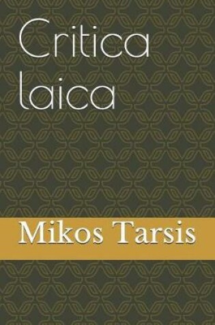 Cover of Critica laica