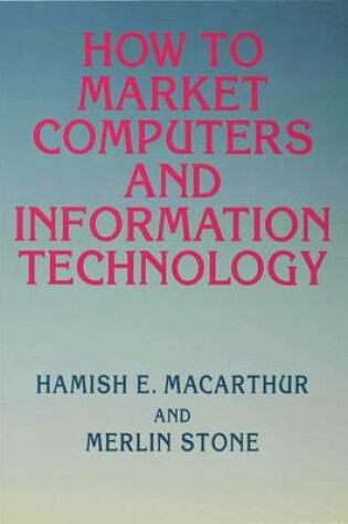 Cover of How to Market Computers and Information Technology