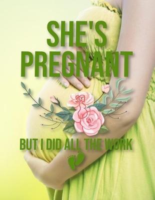 Book cover for she's pregnant but i did all the work