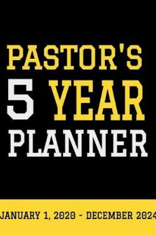 Cover of Pastor's 5 Year Planner