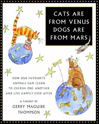 Book cover for Cats are from Venus, Dogs are from Mars