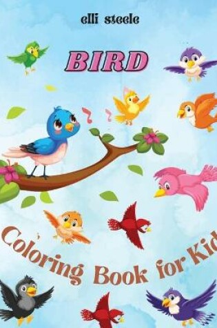 Cover of Bird Coloring Book for Kids