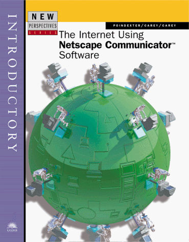 Book cover for New Perspectives on the Internet Using Netscape Communicator Software