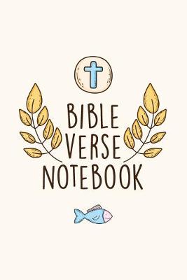 Book cover for Bible Verse Notebook