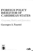 Book cover for Foreign Policy Behavior Caribb