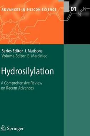 Cover of Hydrosilylation: A Comprehensive Review on Recent Advances