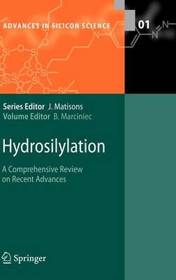 Book cover for Hydrosilylation: A Comprehensive Review on Recent Advances