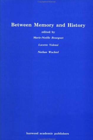 Cover of Between Memory and History