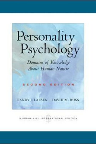 Cover of Personality Psychology: Domains of Knowledge About Human Nature