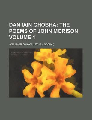 Book cover for Dan Iain Ghobha Volume 1