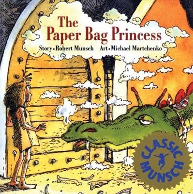 Book cover for The Paper Bag Princess