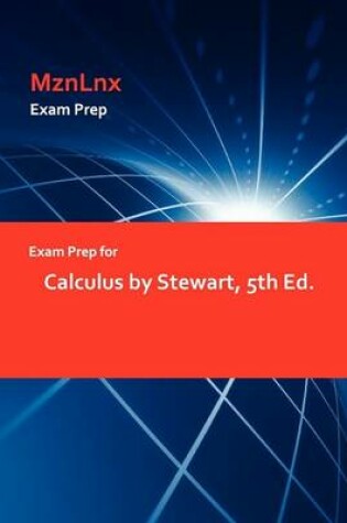 Cover of Exam Prep for Calculus by Stewart, 5th Ed.