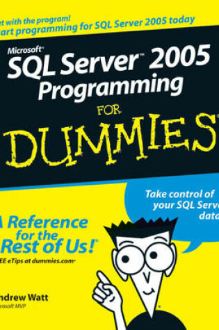 Cover of Microsoft SQL Server 2005 Programming For Dummies
