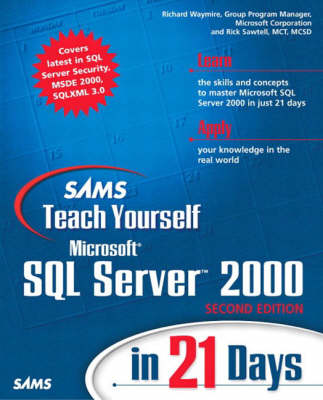 Book cover for Sams Teach Yourself Microsoft SQL Server 2000 in 21 Days