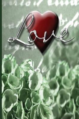 Cover of Wedding Journal Lucky In Love Heart