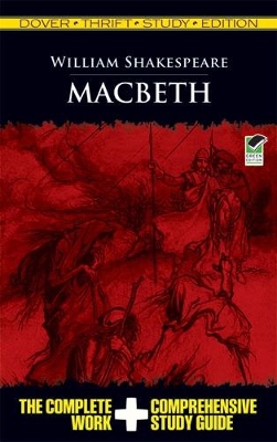 Book cover for Macbeth Thrift Study Edition