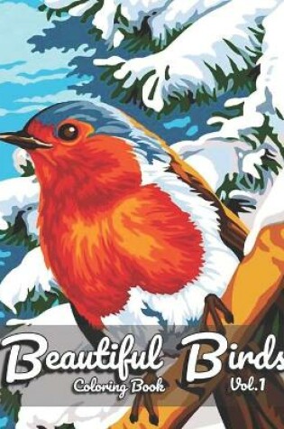 Cover of Beautiful Birds Coloring Book