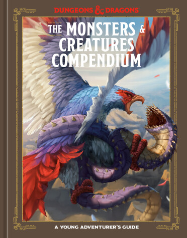 Book cover for The Monsters & Creatures Compendium (Dungeons & Dragons)