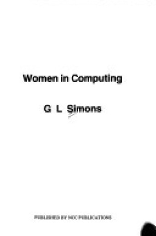 Cover of Women in Computing