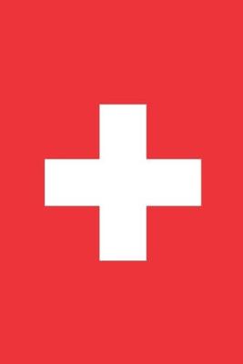 Book cover for Switzerland Travel Journal - Switzerland Flag Notebook - Swiss Flag Book