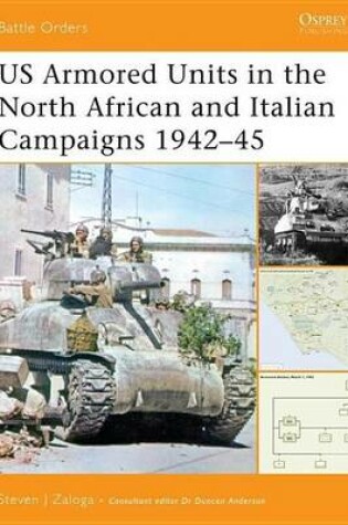 Cover of Us Armored Units in the North African and Italian Campaigns 1942-45