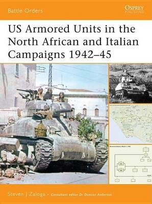 Book cover for Us Armored Units in the North African and Italian Campaigns 1942-45
