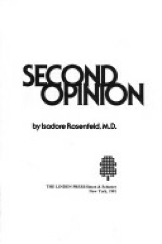 Cover of Second Opinion