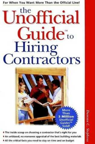 Cover of The Unofficial Guideo to Hiring Contractors