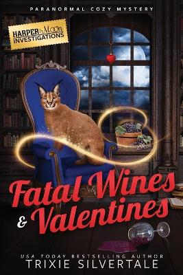 Book cover for Fatal Wines and Valentines