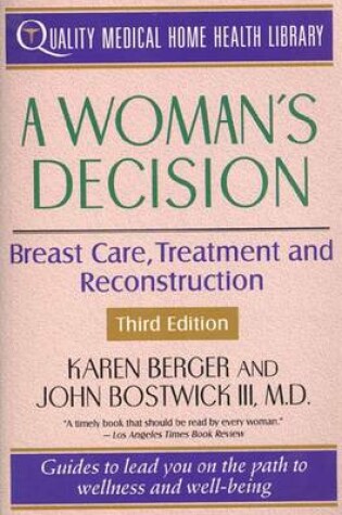 Cover of A Woman's Decision