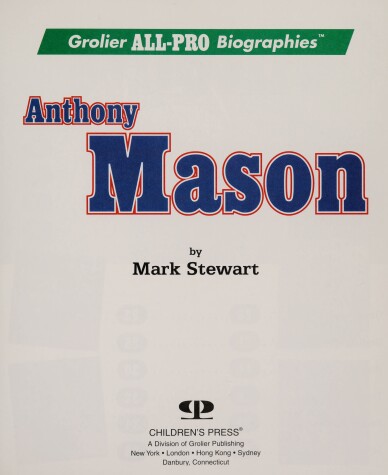 Book cover for Anthony Mason