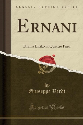 Book cover for Ernani