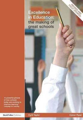 Book cover for Excellence in Education: The Making of Great Schools