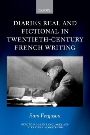 Cover of Diaries Real and Fictional in Twentieth-Century French Writing