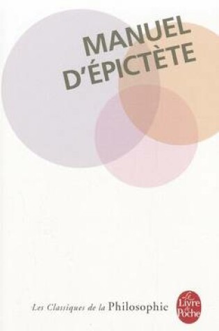 Cover of Manuel d'Epictete