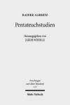 Book cover for Pentateuchstudien