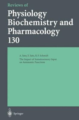 Cover of Reviews of Physiology, Biochemistry and Pharmacology 130