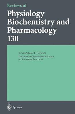 Book cover for Reviews of Physiology, Biochemistry and Pharmacology 130